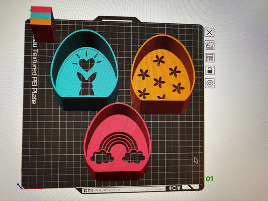 fertiges 3D Druck Modell auf dem Druckbett