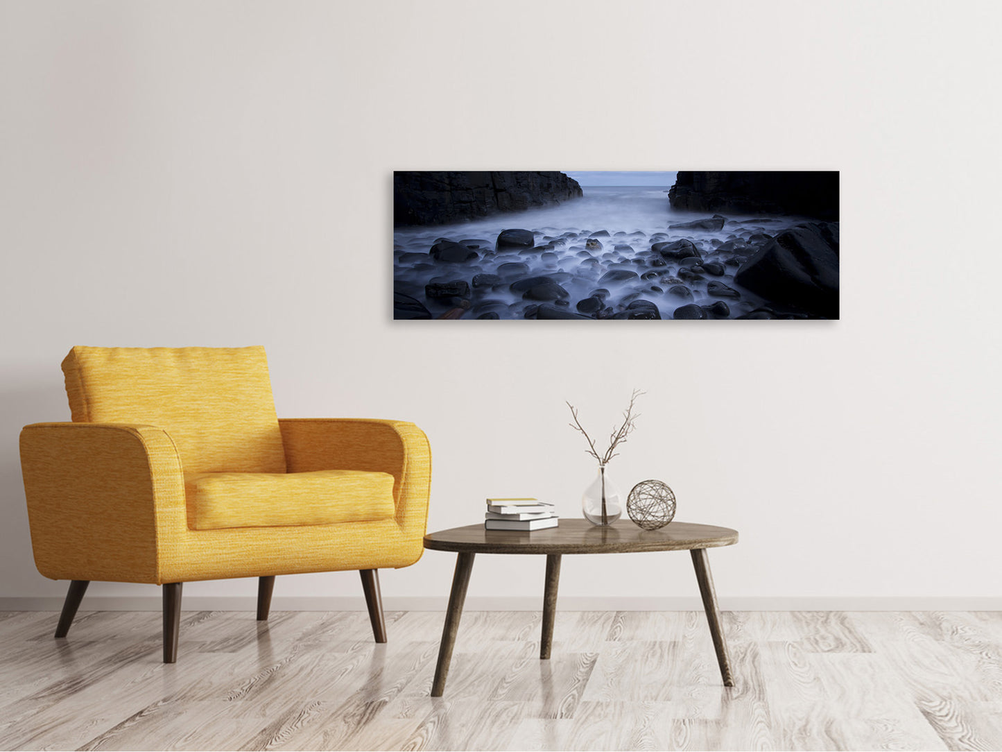 Leinwandbild Panorama Die Mystik des Meeres