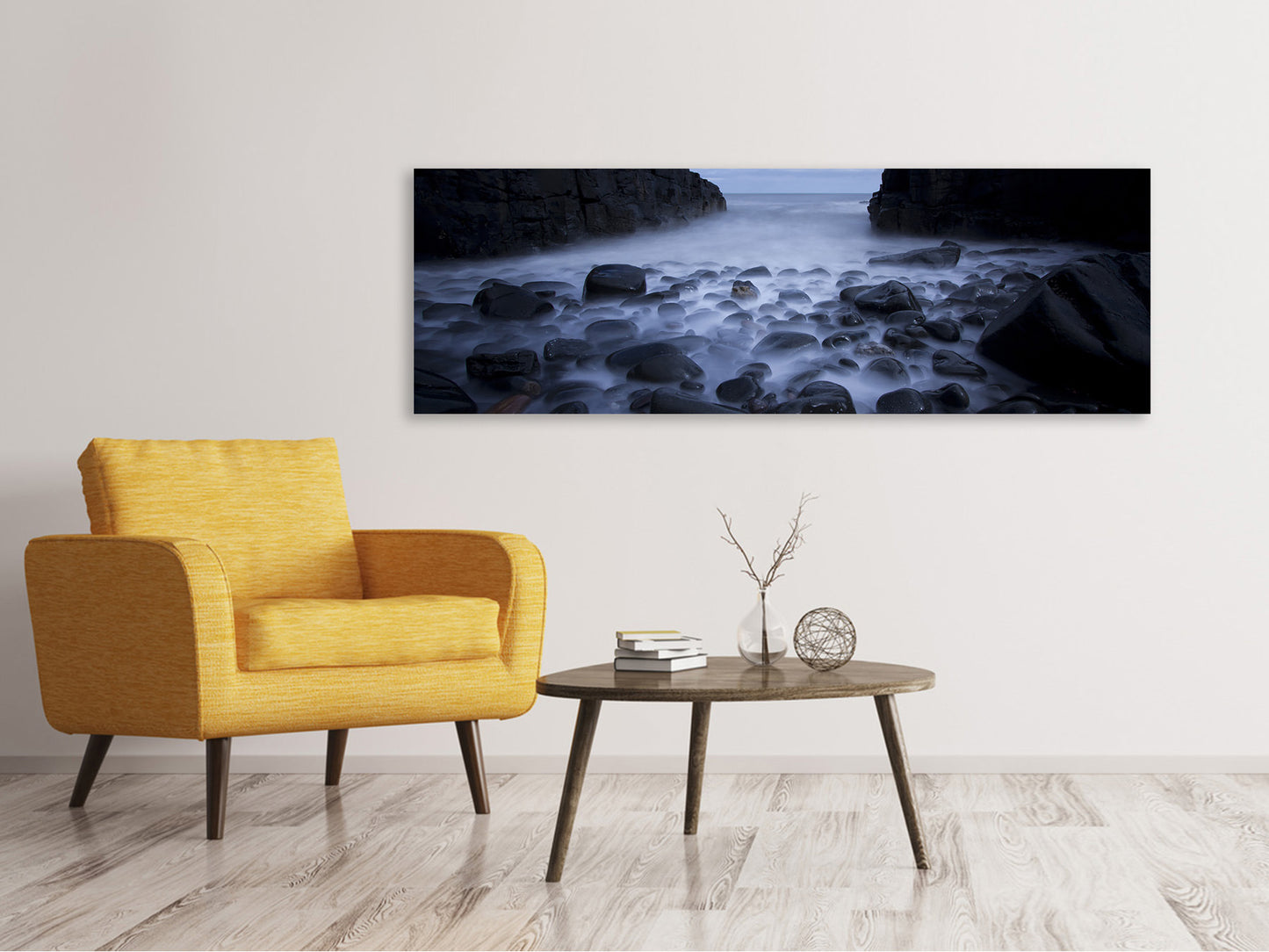 Leinwandbild Panorama Die Mystik des Meeres