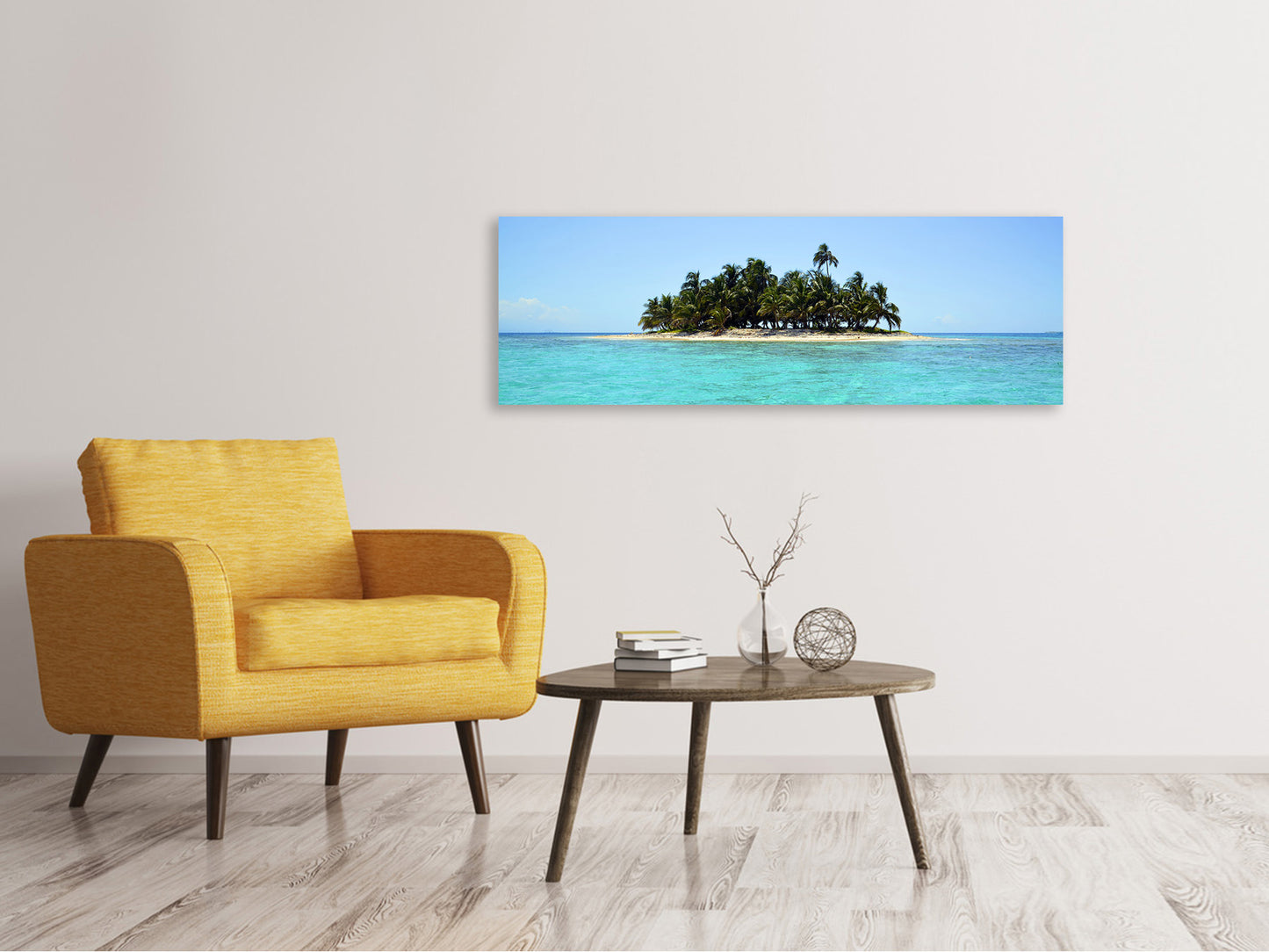 Leinwandbild Panorama Meine eigene Insel