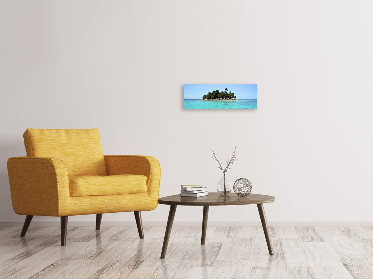 Leinwandbild Panorama Meine eigene Insel