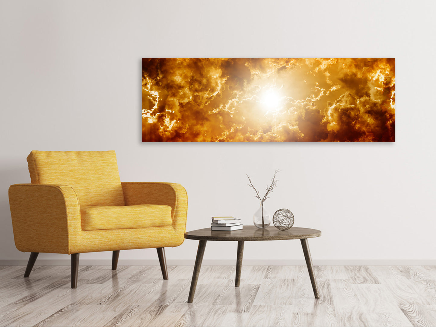 Leinwandbild Panorama Inspiration Himmel