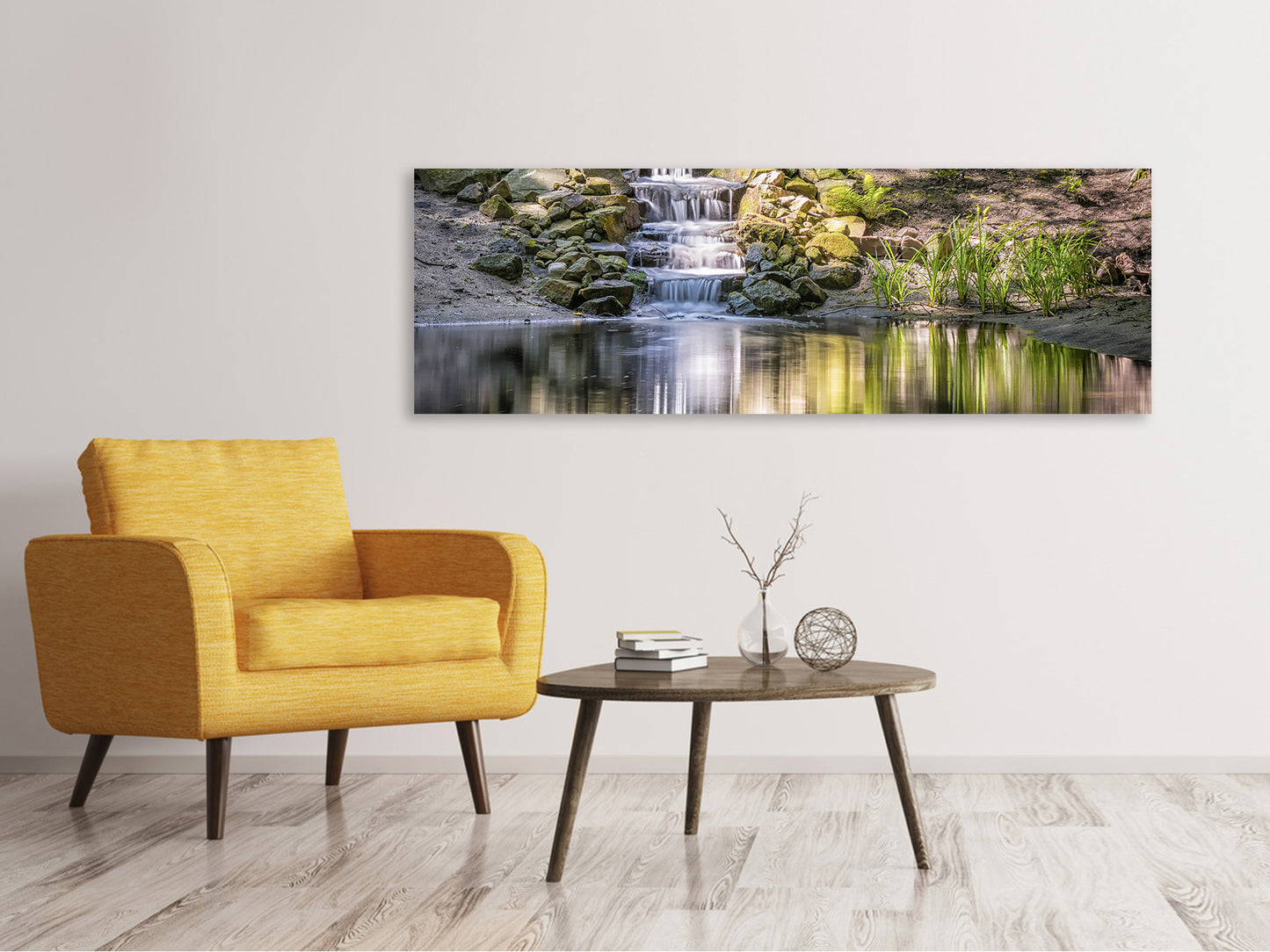 Leinwandbild Panorama Ein Platz der Ruhe
