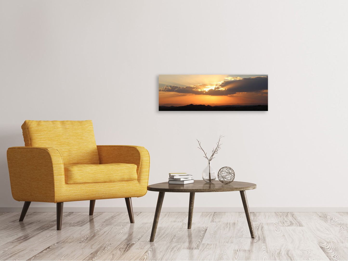 Leinwandbild Panorama Der Horizont von Afrika