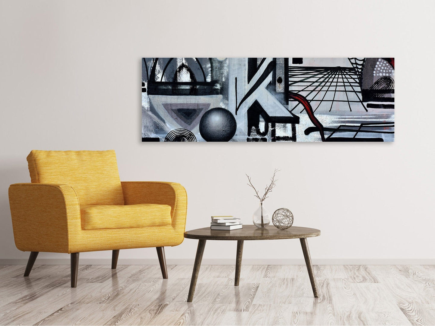 Leinwandbild Panorama Die Graffiti Kunst