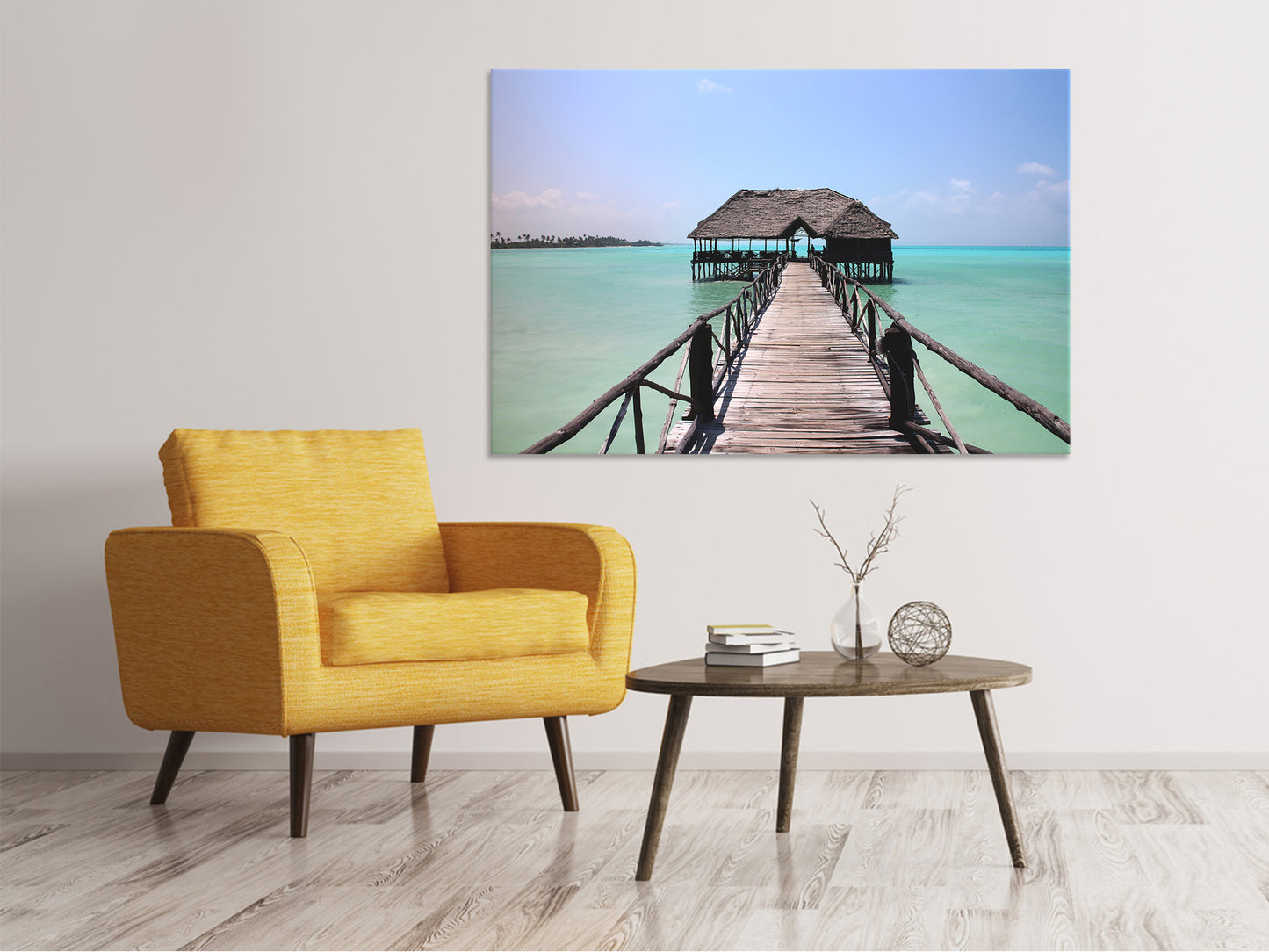 Leinwandbild Strand Paradies