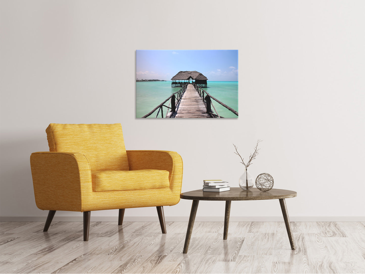 Leinwandbild Strand Paradies