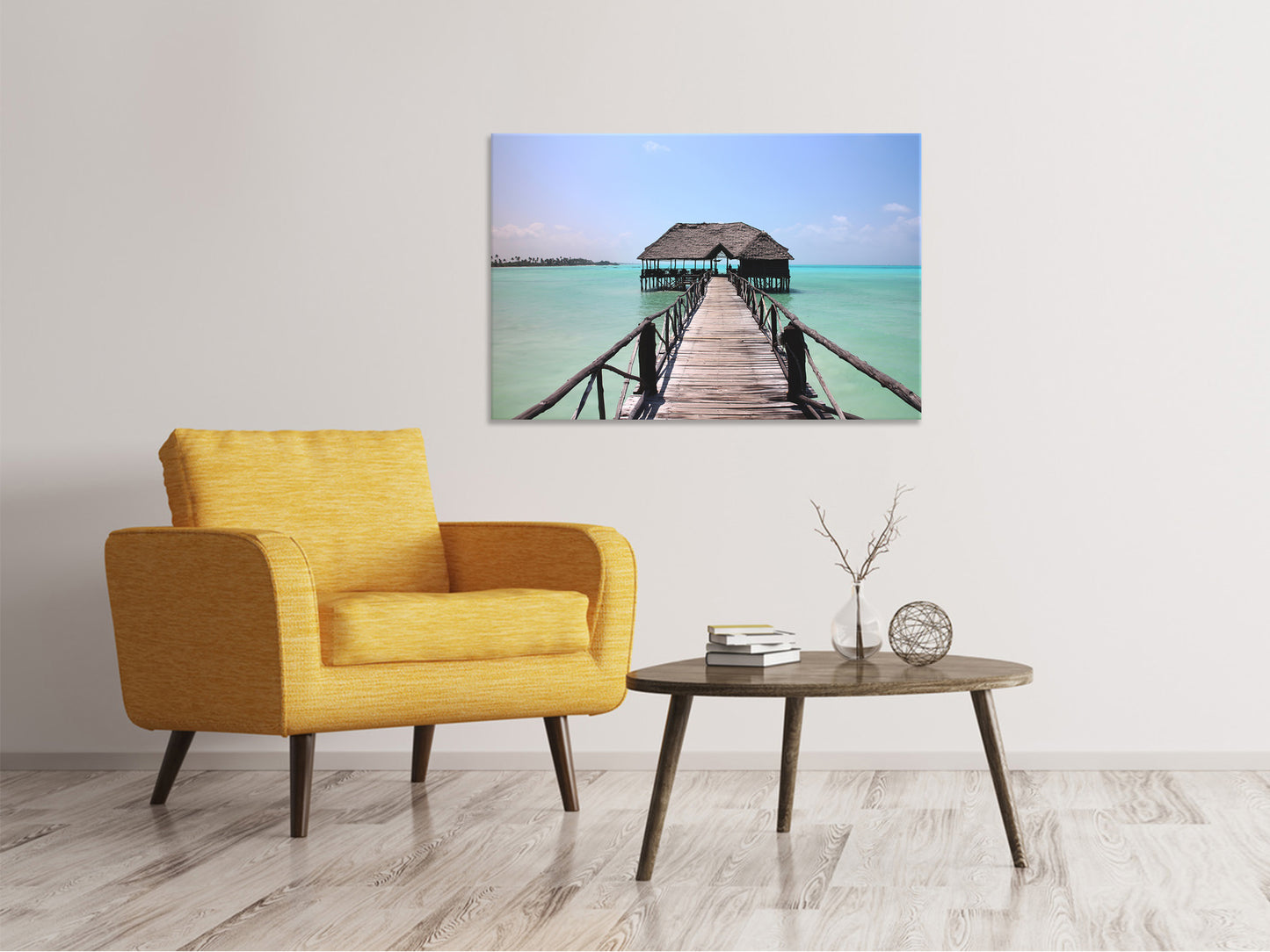 Leinwandbild Strand Paradies