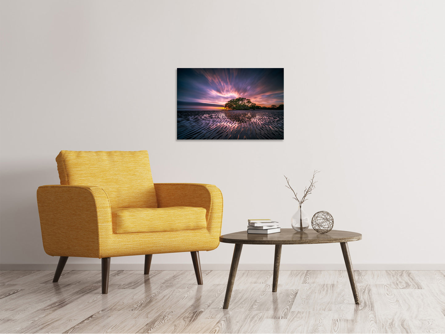 Leinwandbild Faszinierende Landschaft am Meer