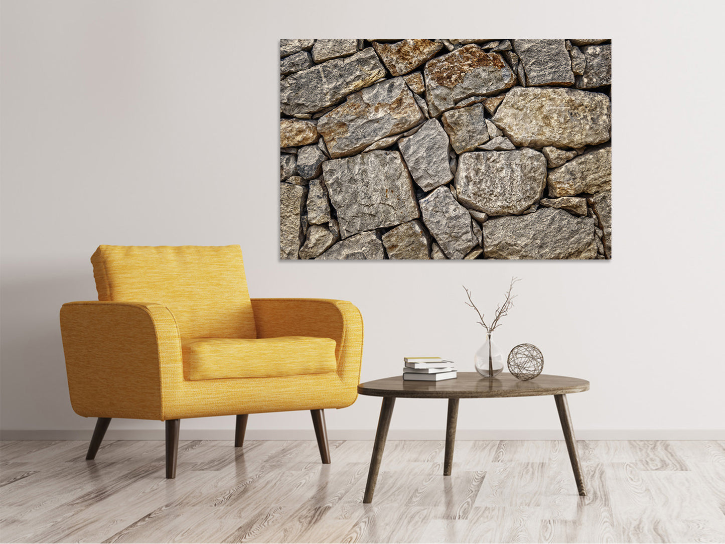 Leinwandbild Riesen Steine