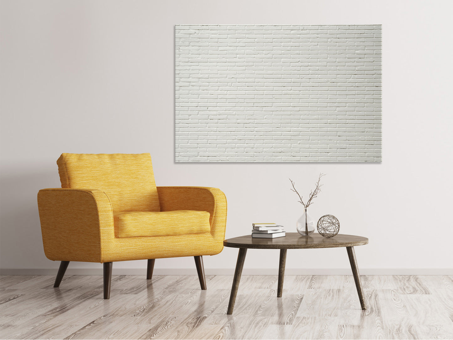 Leinwandbild Klinker Steine