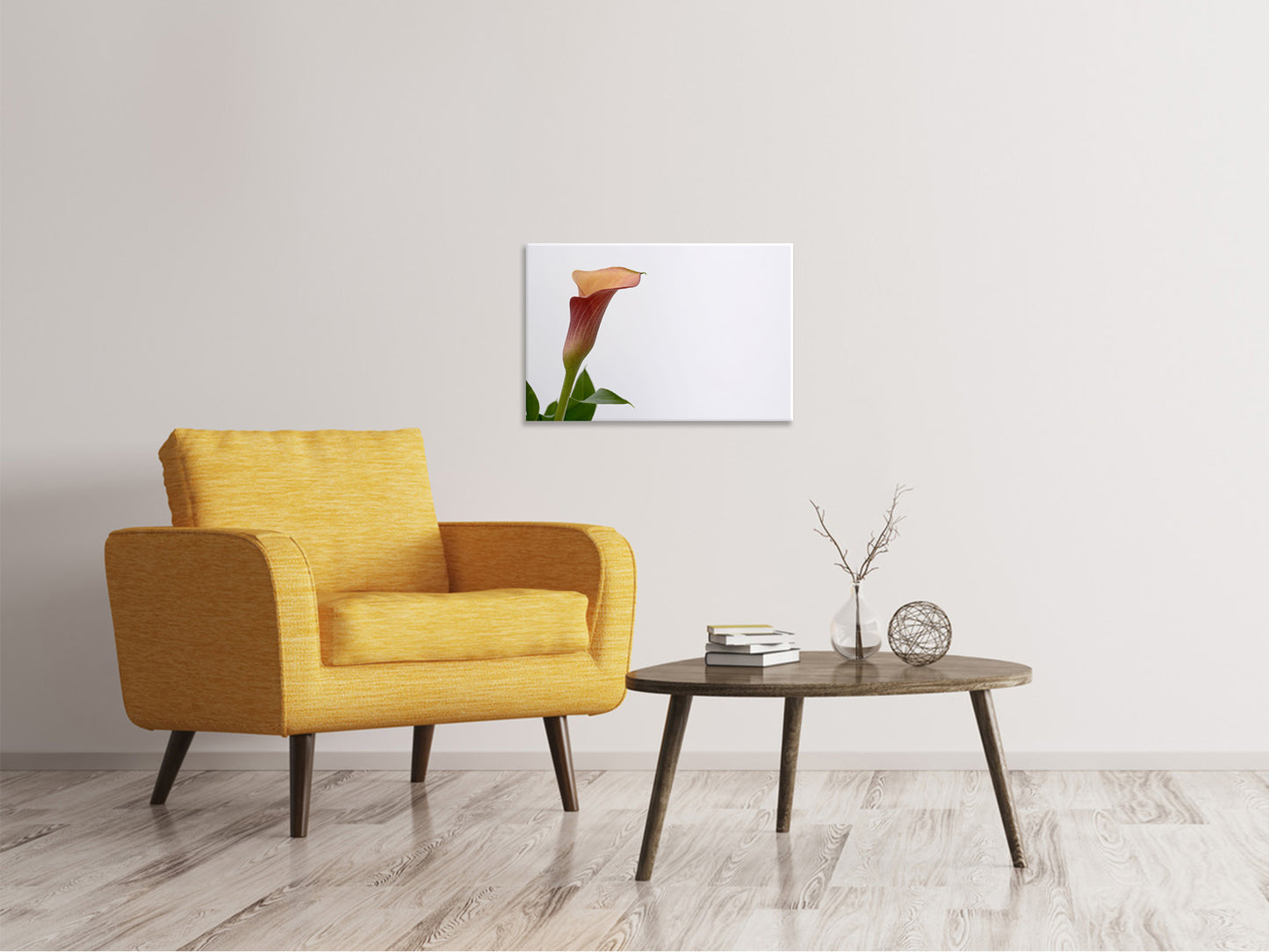 Leinwandbild Calla in XL