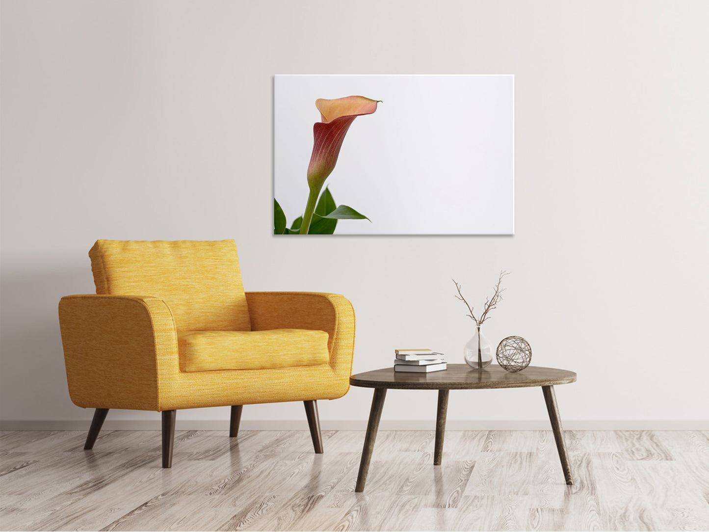 Leinwandbild Calla in XL