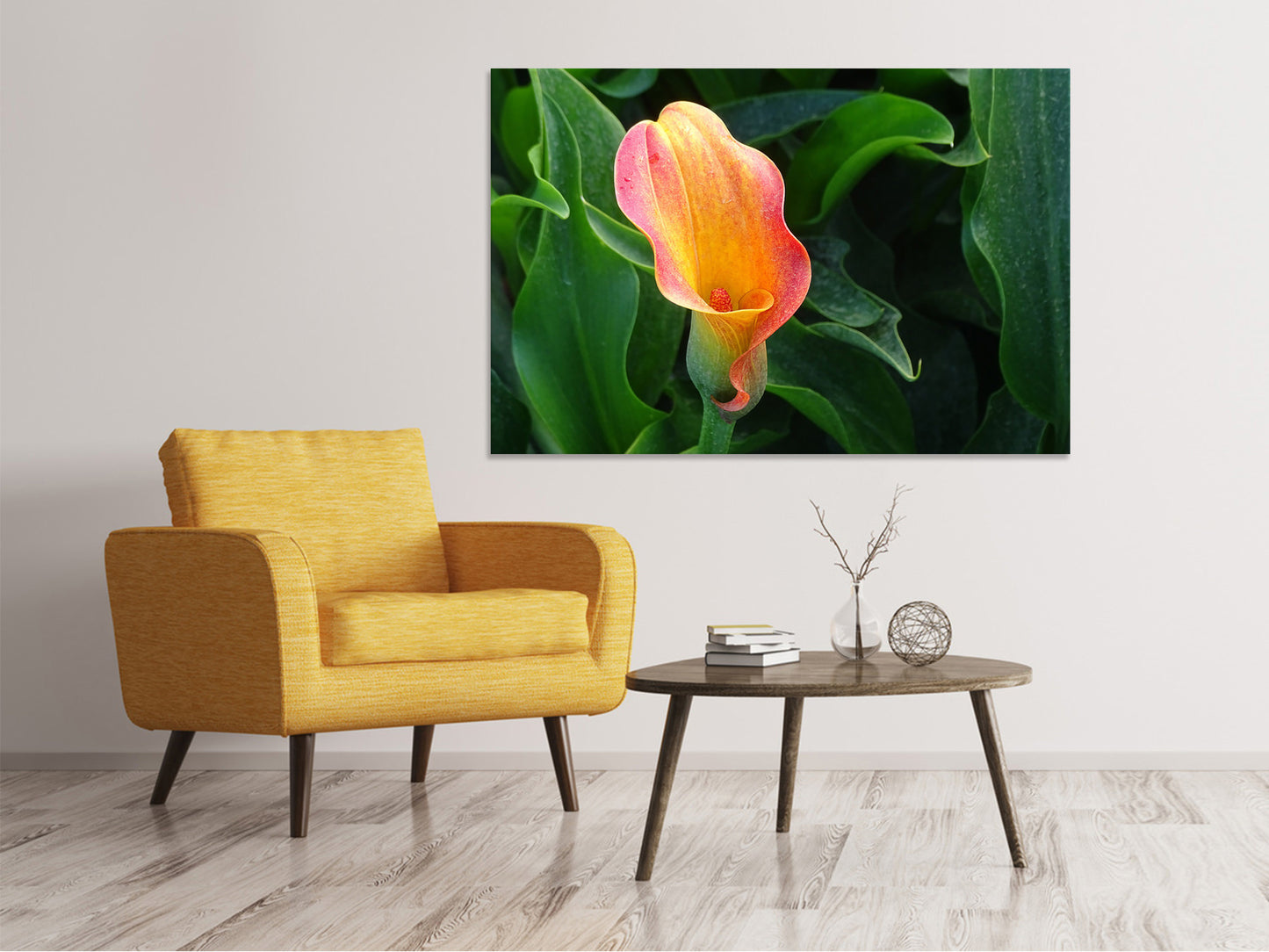 Leinwandbild Wilde Calla