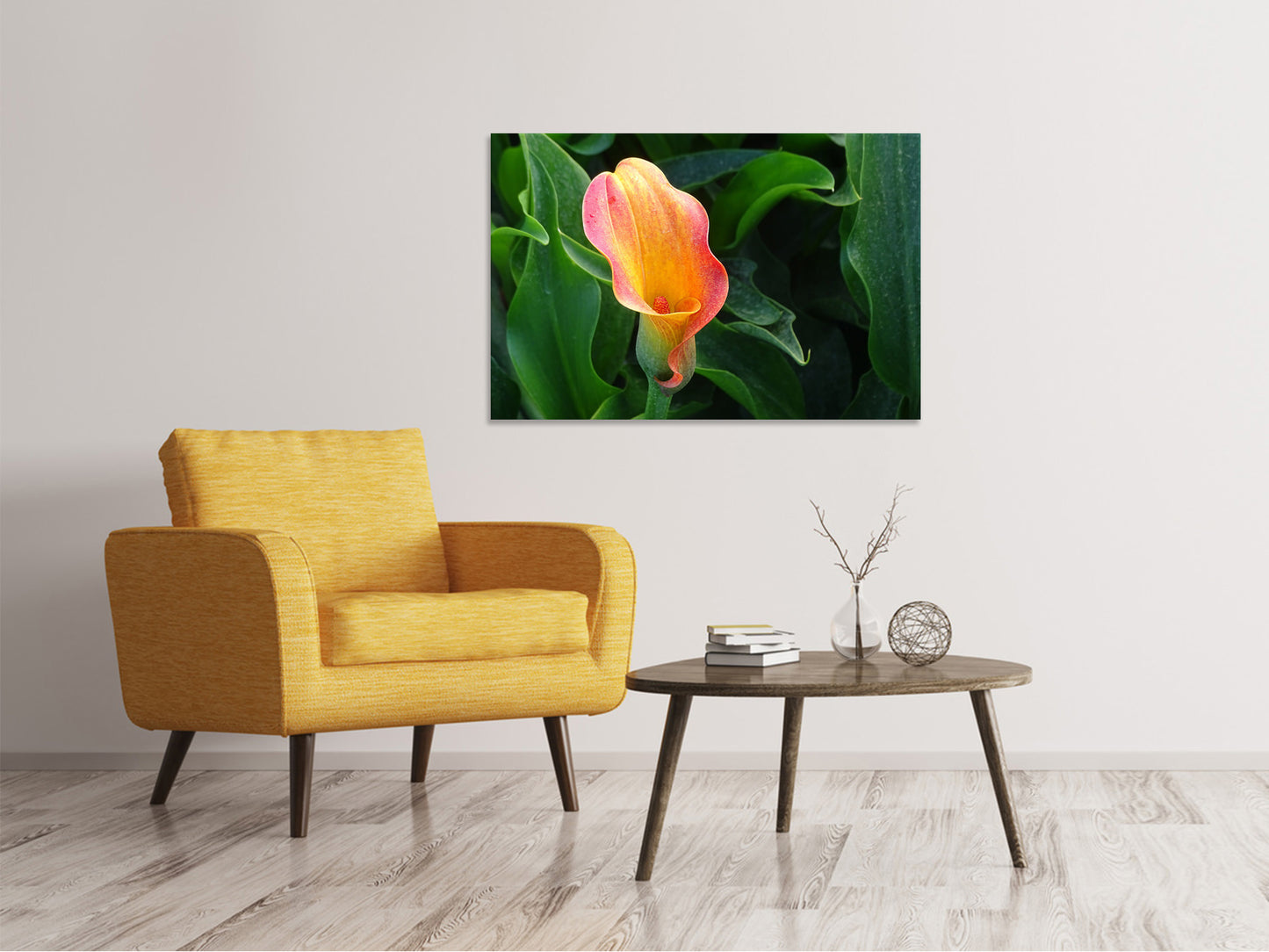 Leinwandbild Wilde Calla