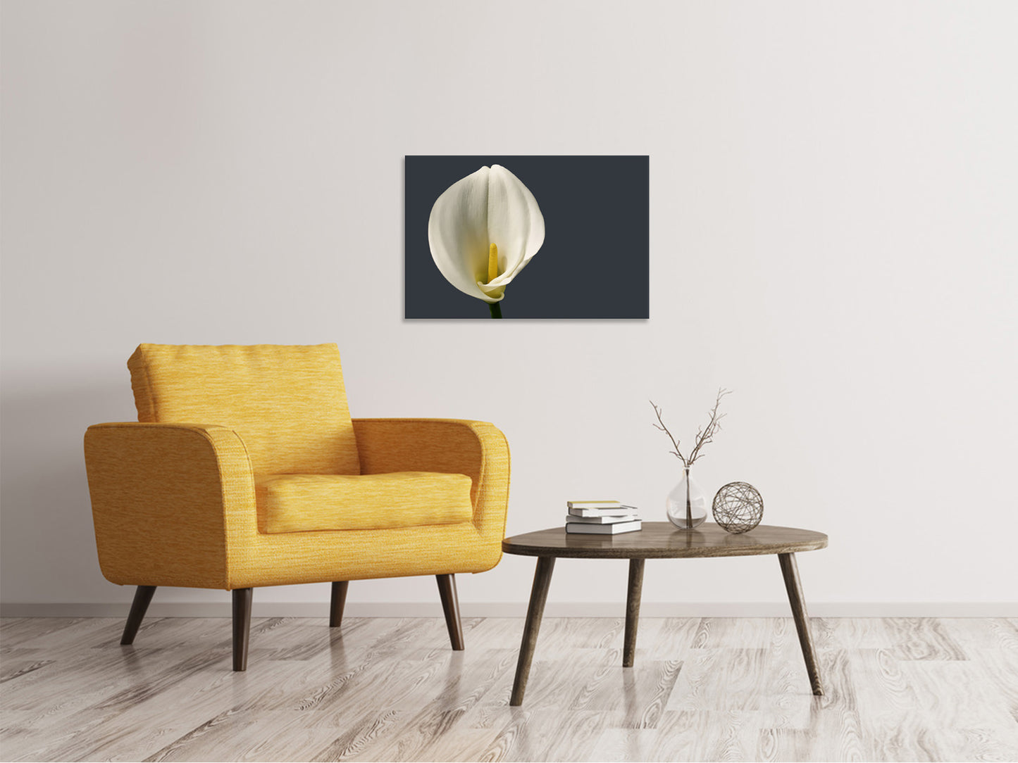 Leinwandbild Stolze Calla