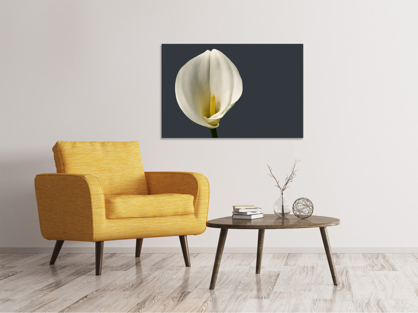 Leinwandbild Stolze Calla