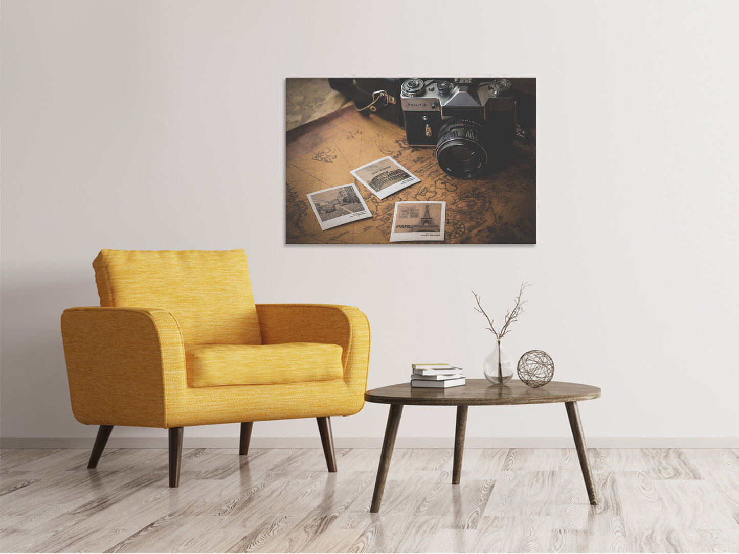 Leinwandbild Retro Reise