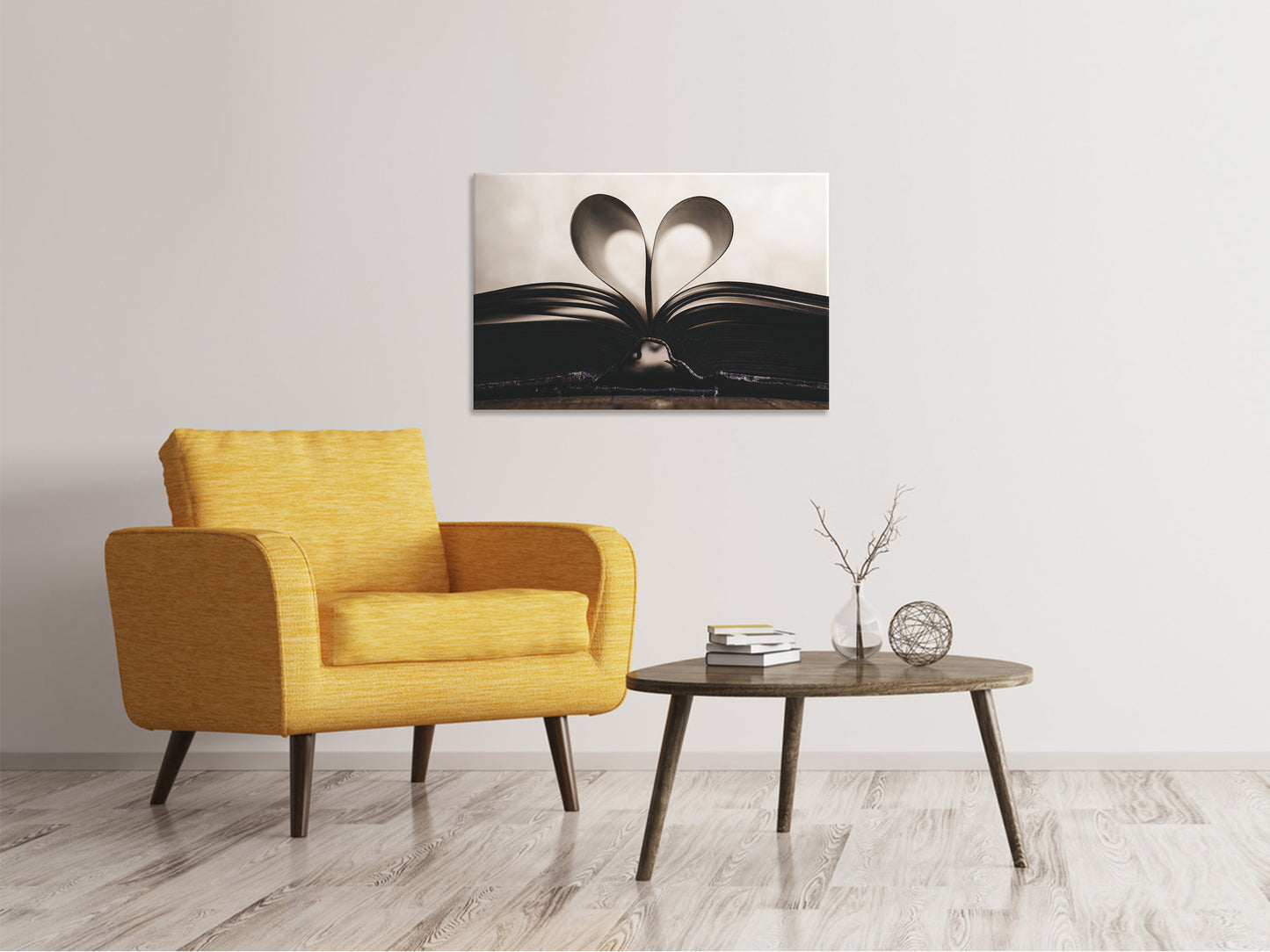 Leinwandbild Retro Papier