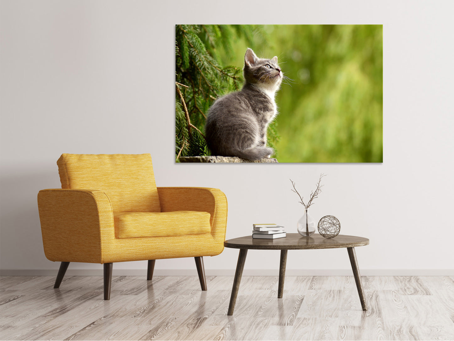 Leinwandbild Wildkatze