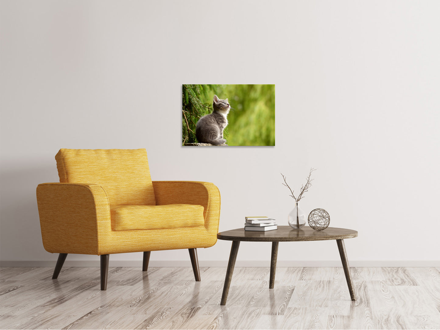 Leinwandbild Wildkatze
