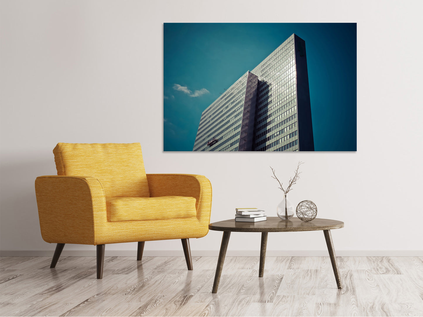 Leinwandbild Urbane Architektur