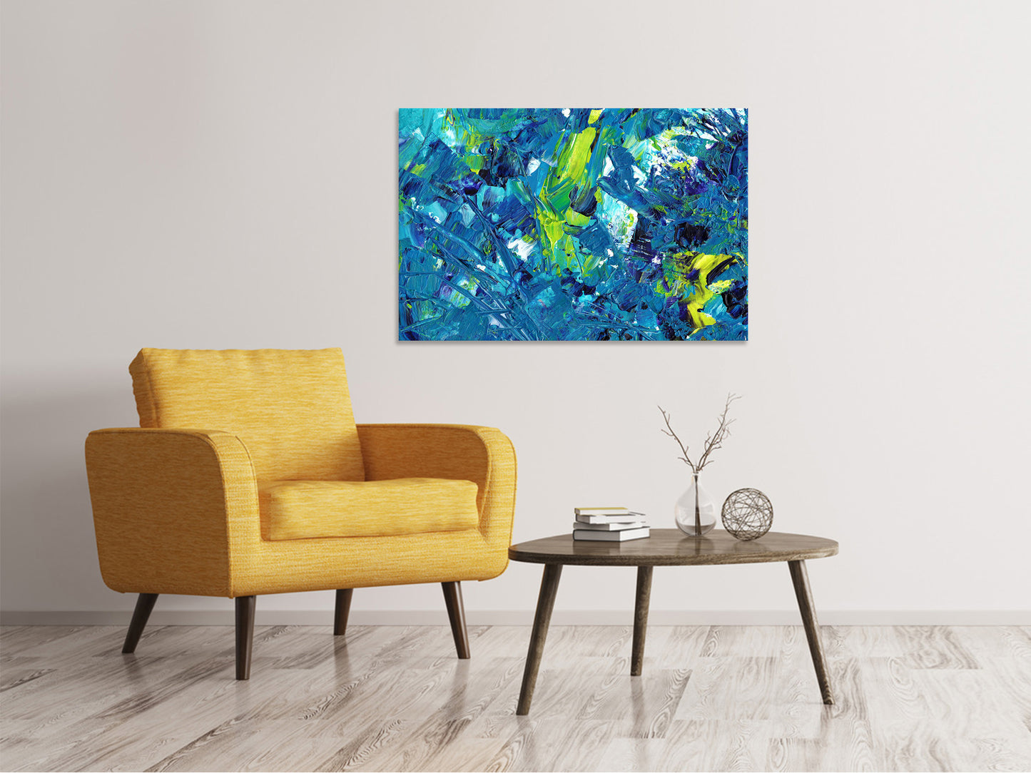 Leinwandbild Wand Malerei