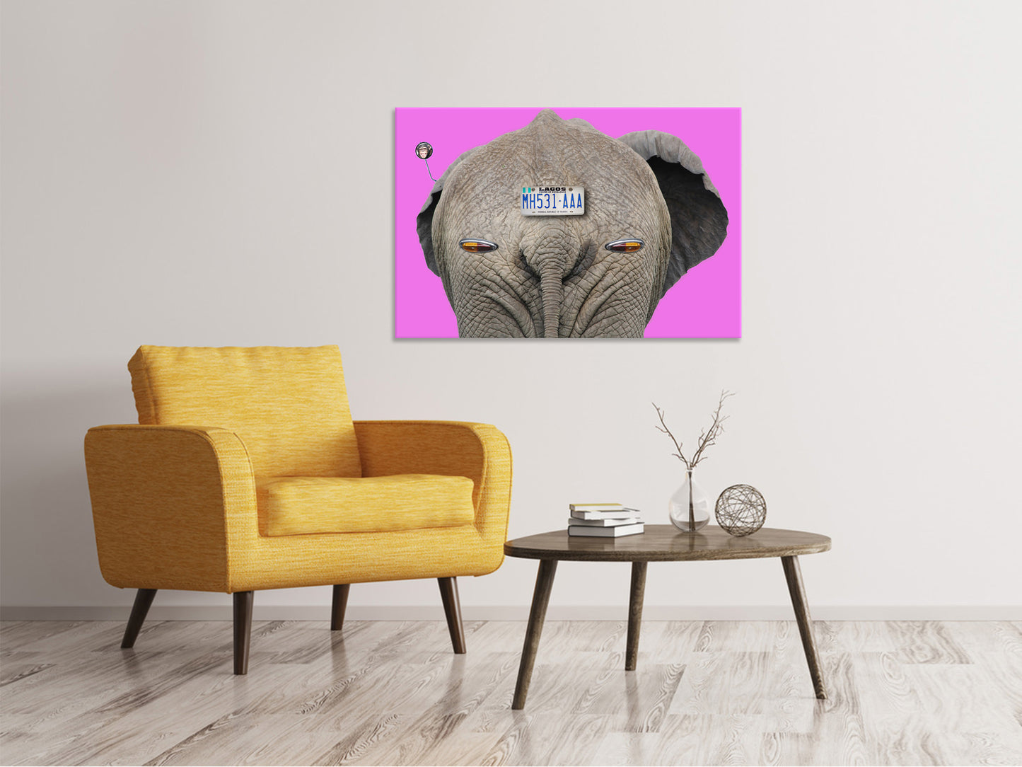 Leinwandbild Tierische Fortbewegung