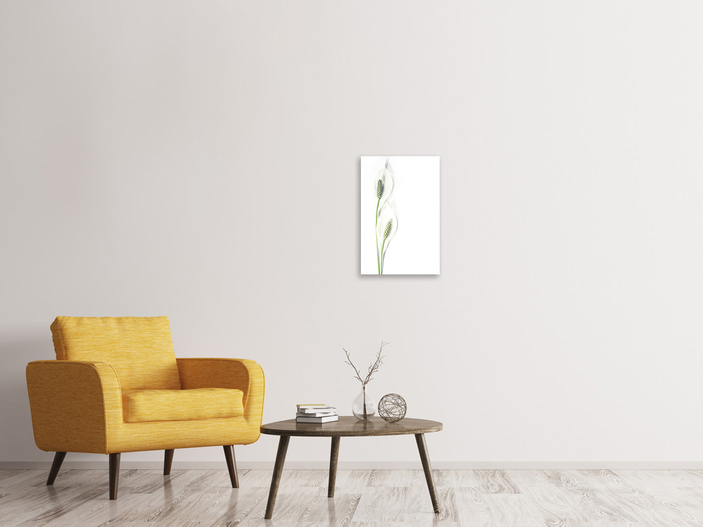 Leinwandbild Lilien Samenkapseln