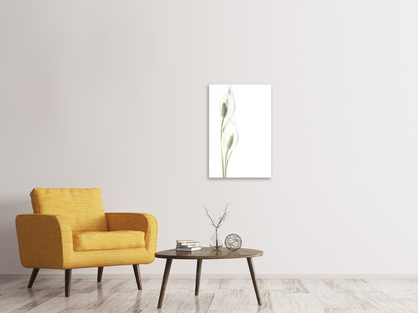 Leinwandbild Lilien Samenkapseln