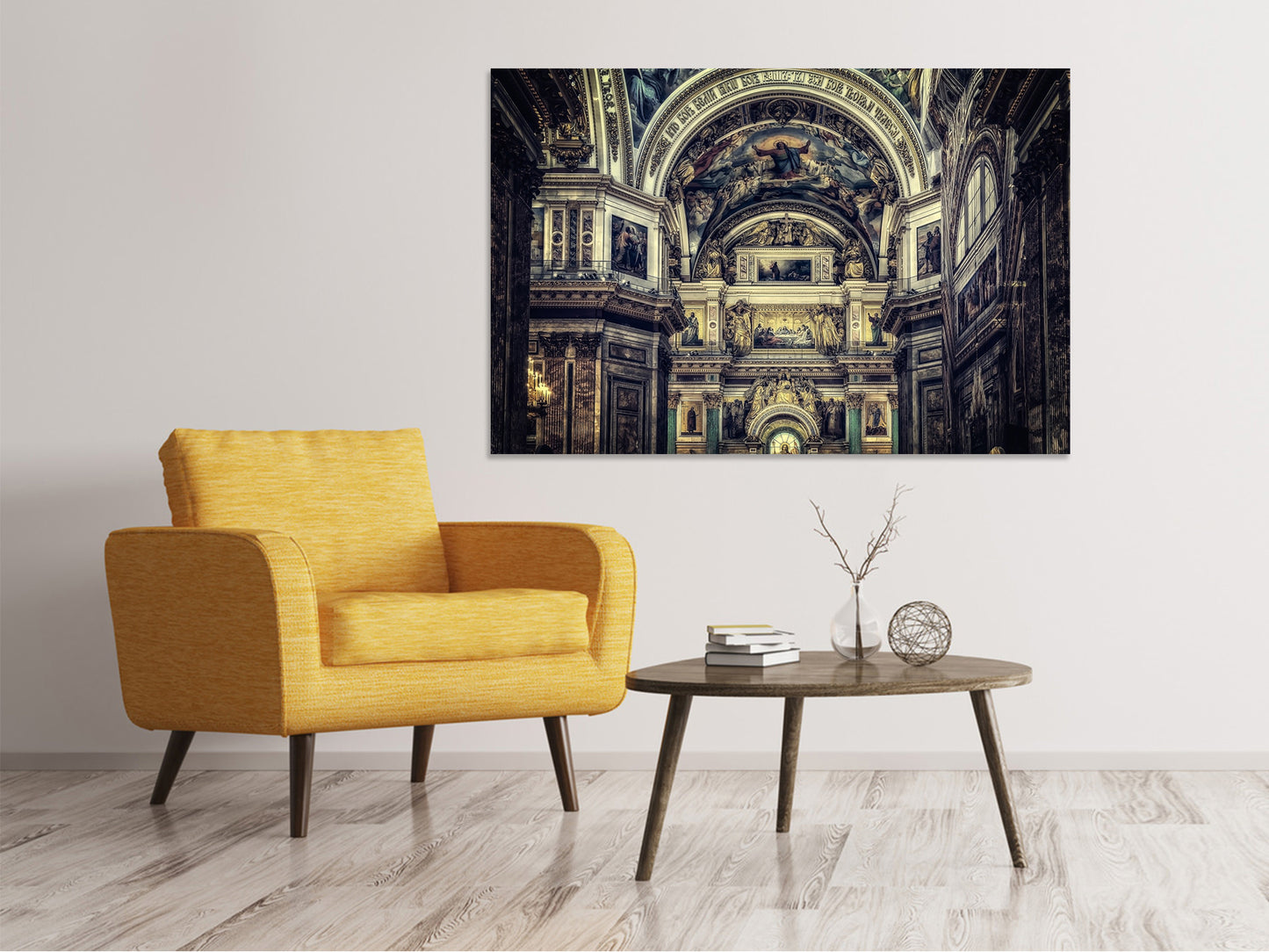 Leinwandbild Prachtvolle Kirche