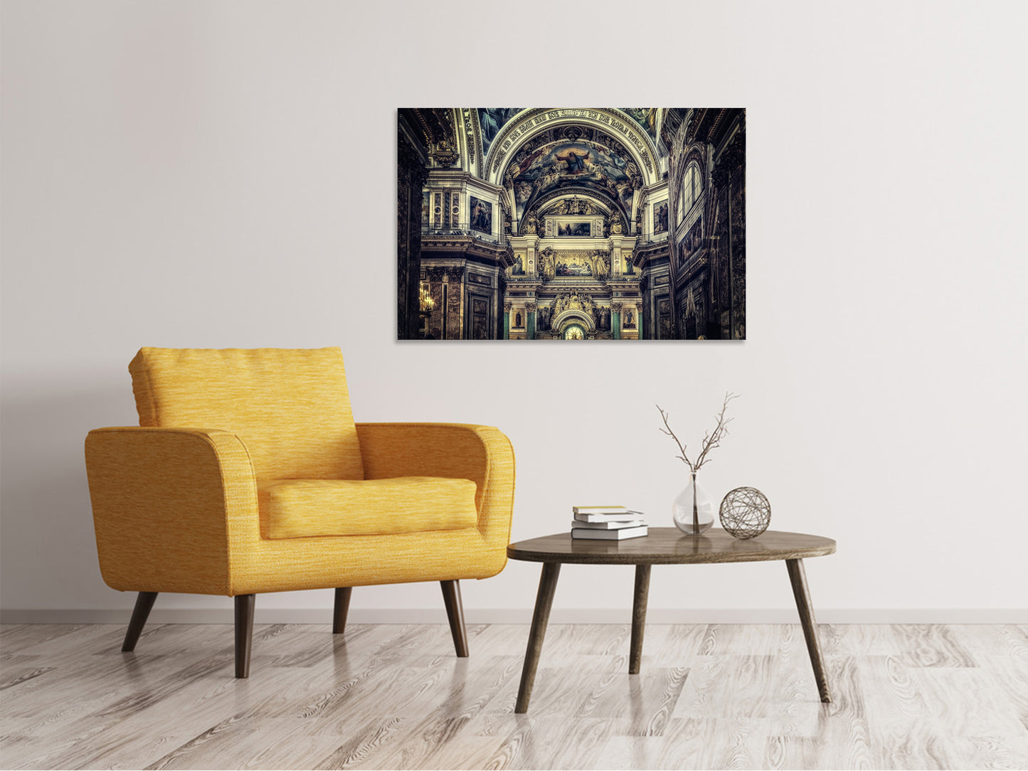 Leinwandbild Prachtvolle Kirche