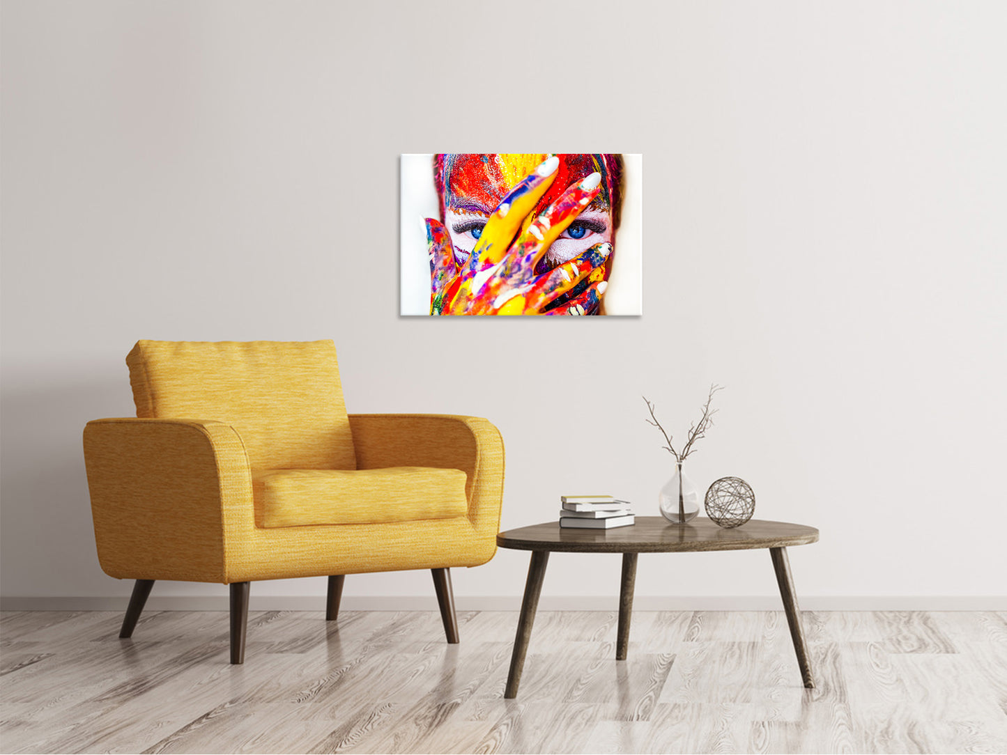 Leinwandbild Make up Kunst