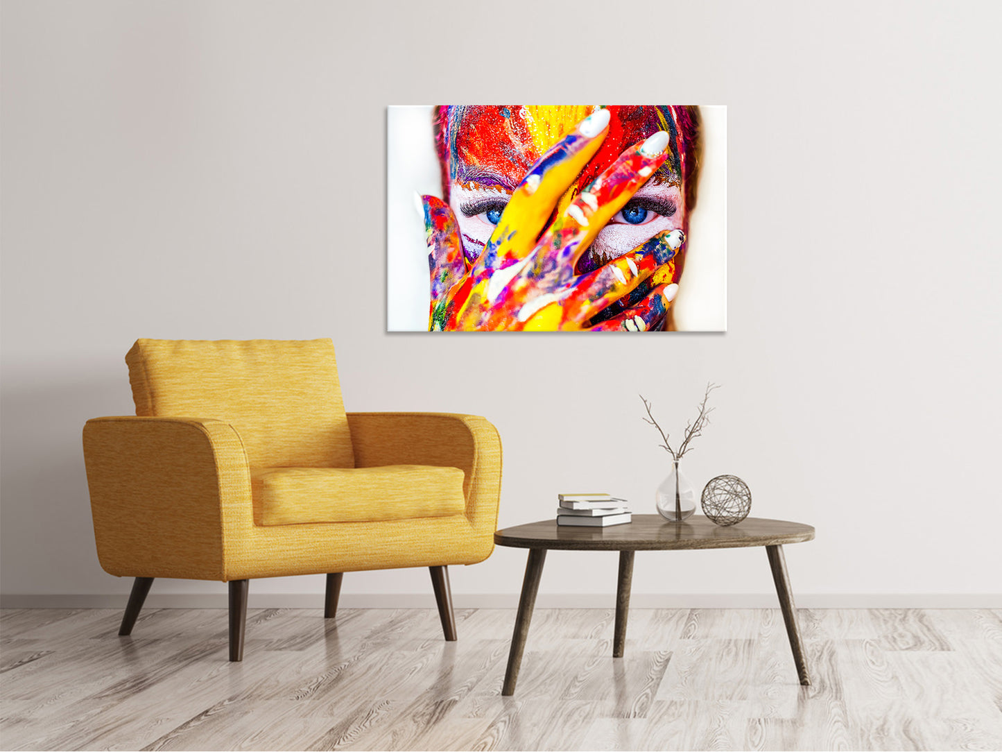 Leinwandbild Make up Kunst