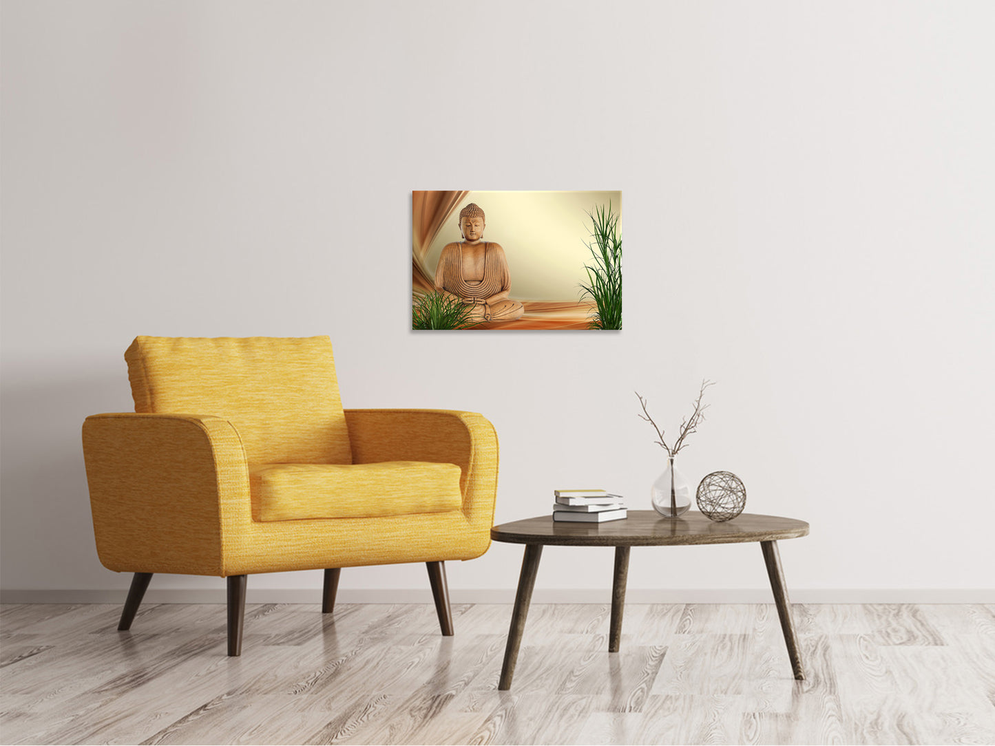 Leinwandbild XL Buddha