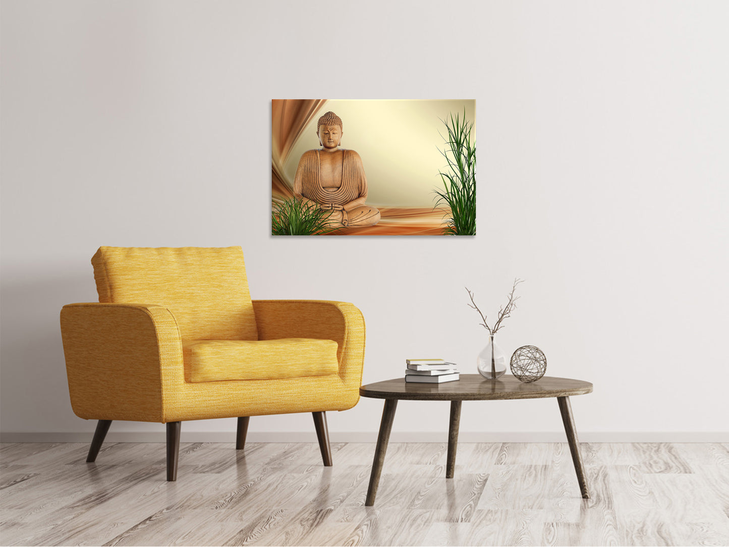 Leinwandbild XL Buddha