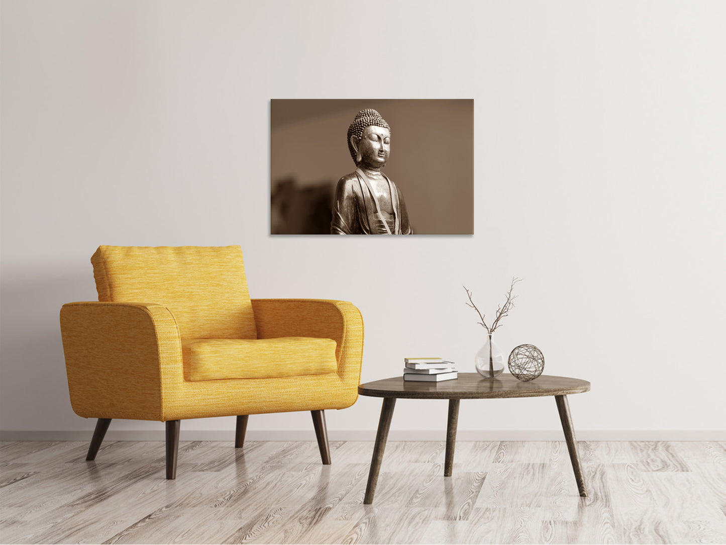 Leinwandbild Buddha in Meditation XL