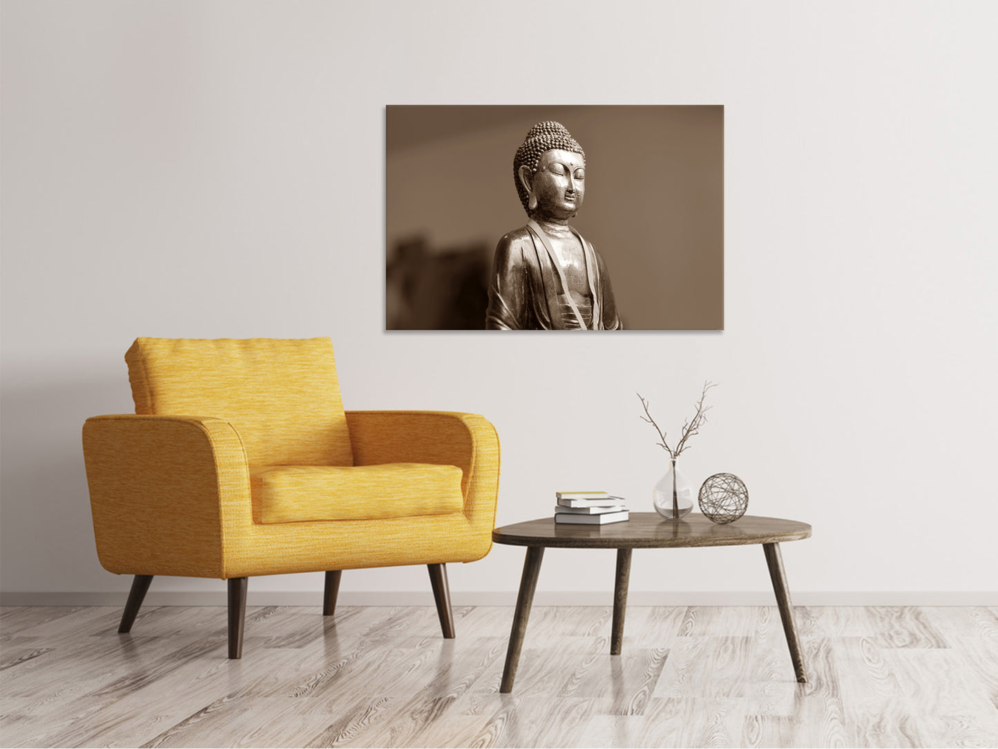 Leinwandbild Buddha in Meditation XL