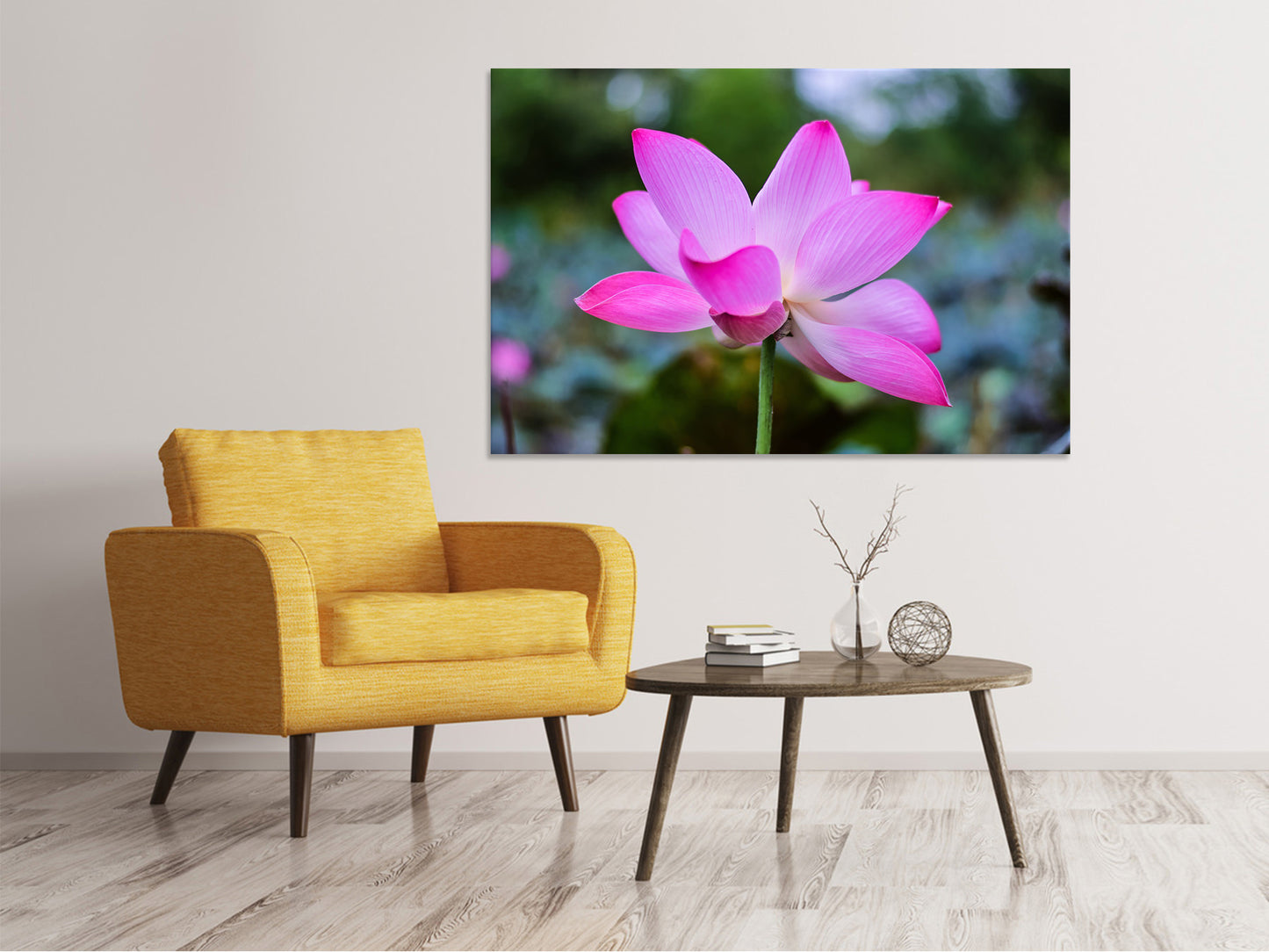 Leinwandbild Wunderschöne Lotus