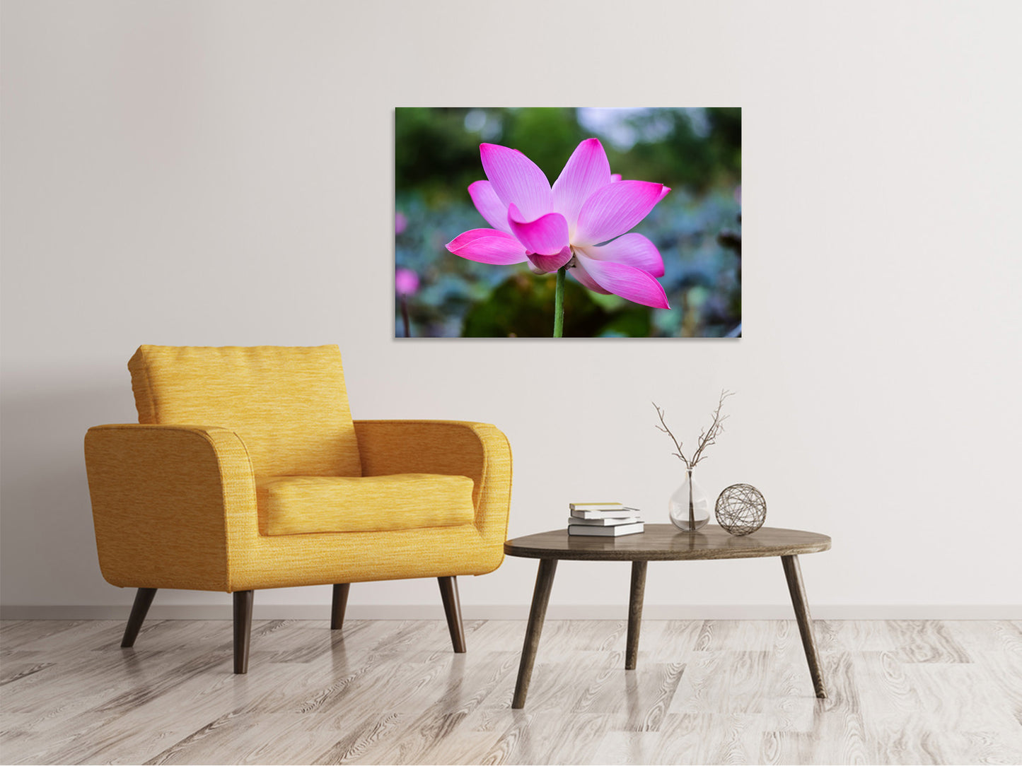 Leinwandbild Wunderschöne Lotus