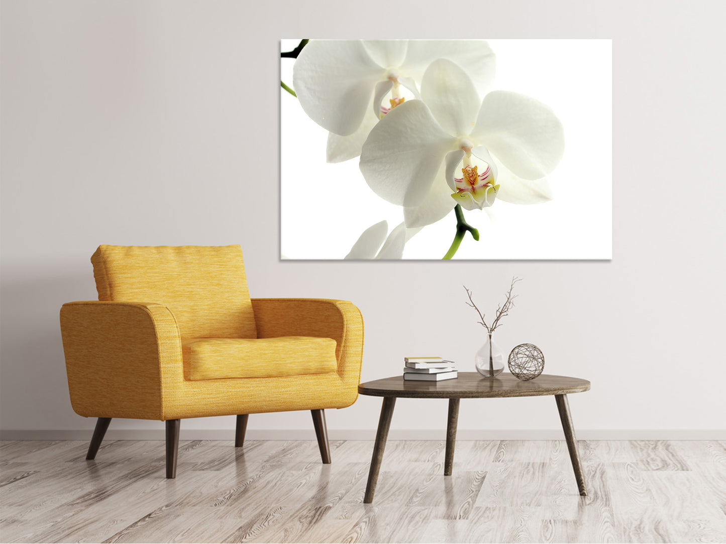 Leinwandbild Orchideen Blüte