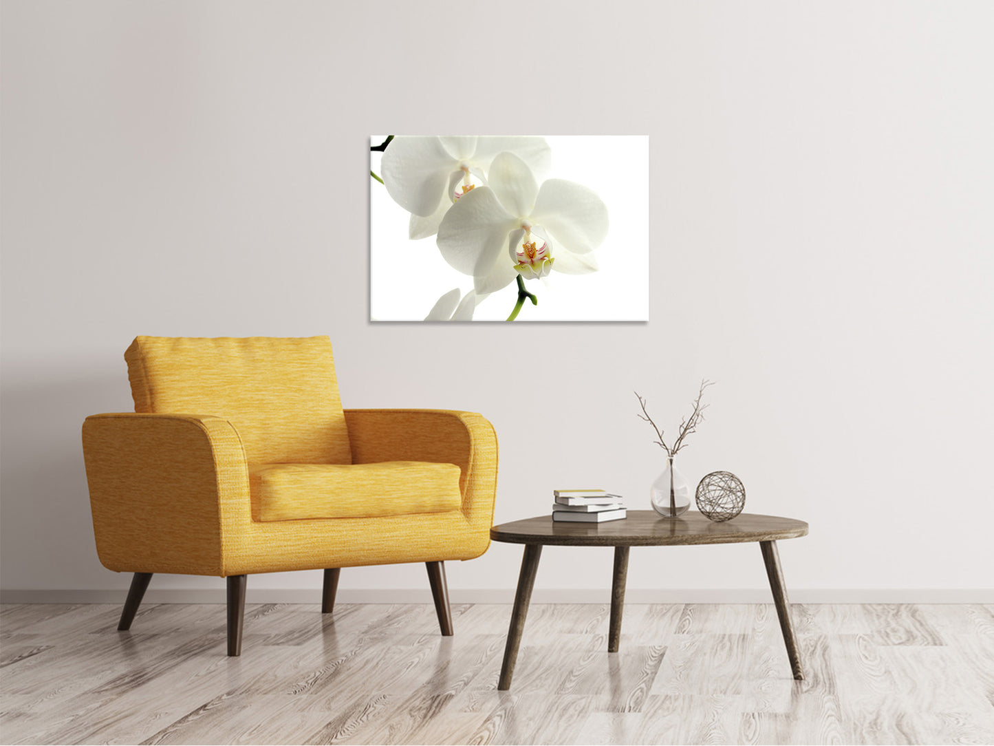 Leinwandbild Orchideen Blüte