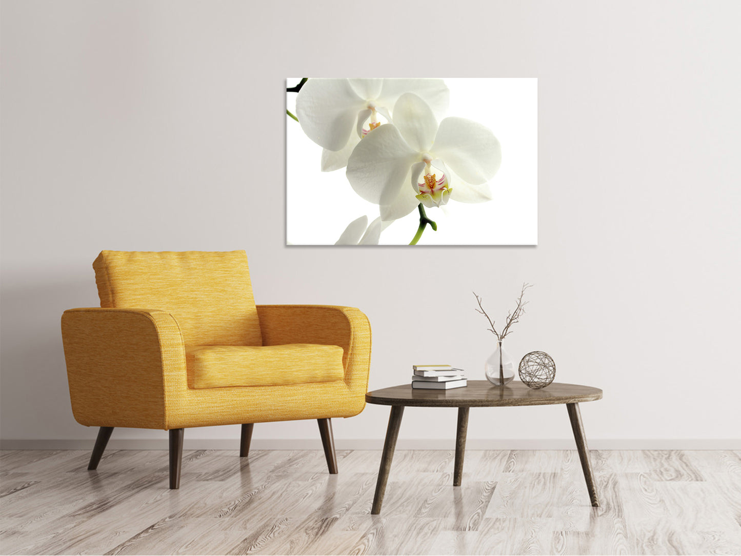 Leinwandbild Orchideen Blüte