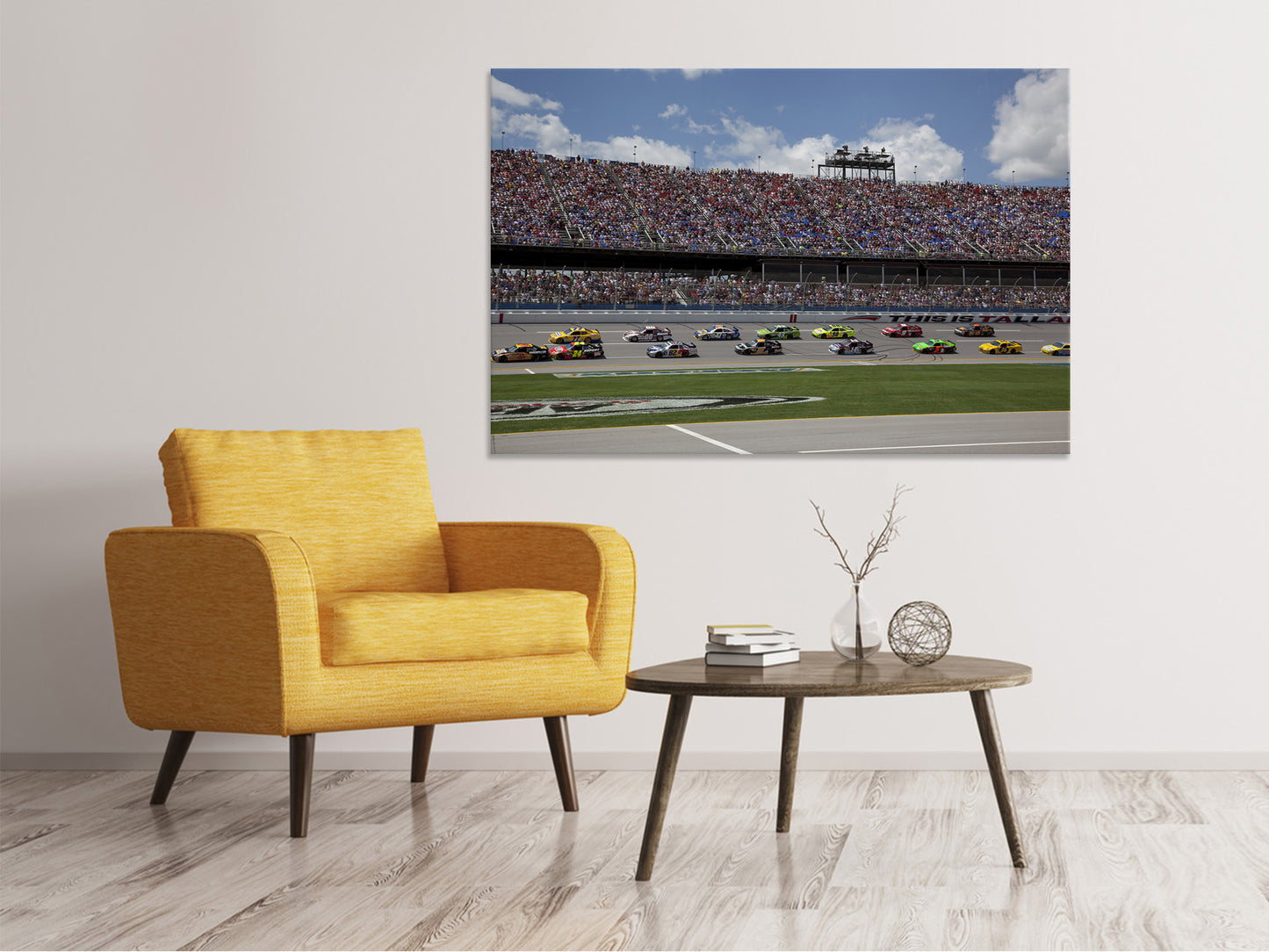 Leinwandbild In Nascar