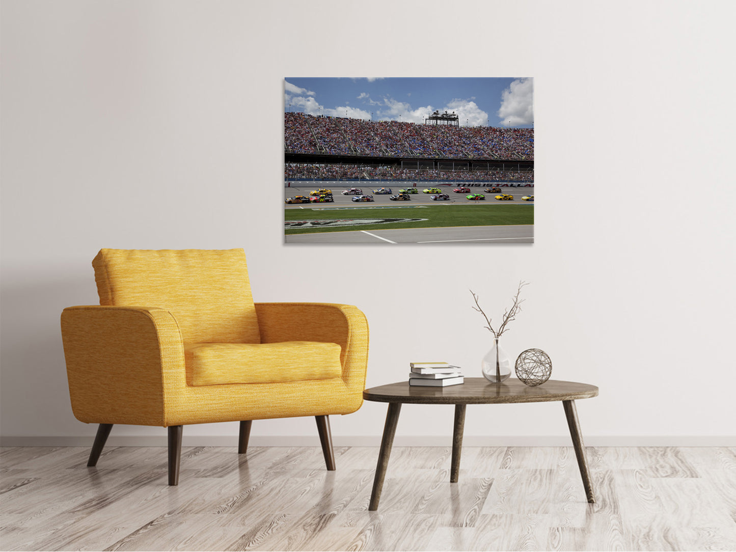 Leinwandbild In Nascar