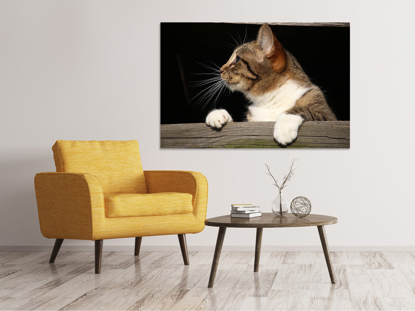 Leinwandbild XL Katze