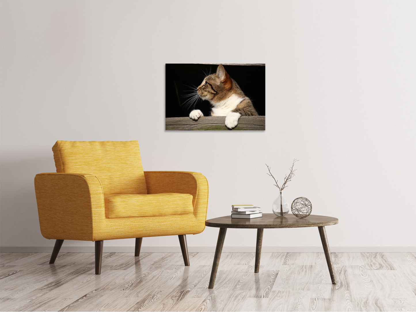 Leinwandbild XL Katze
