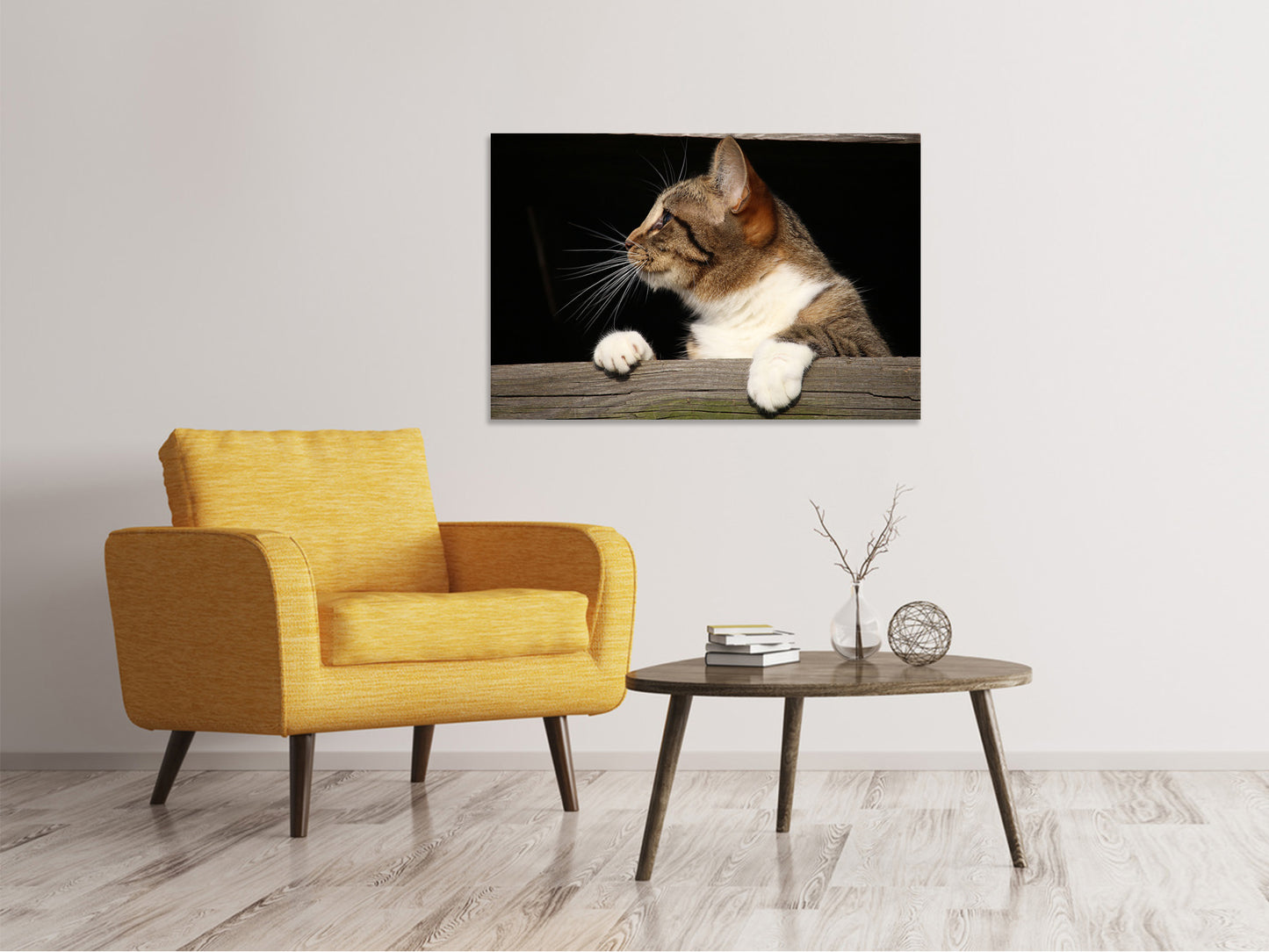 Leinwandbild XL Katze