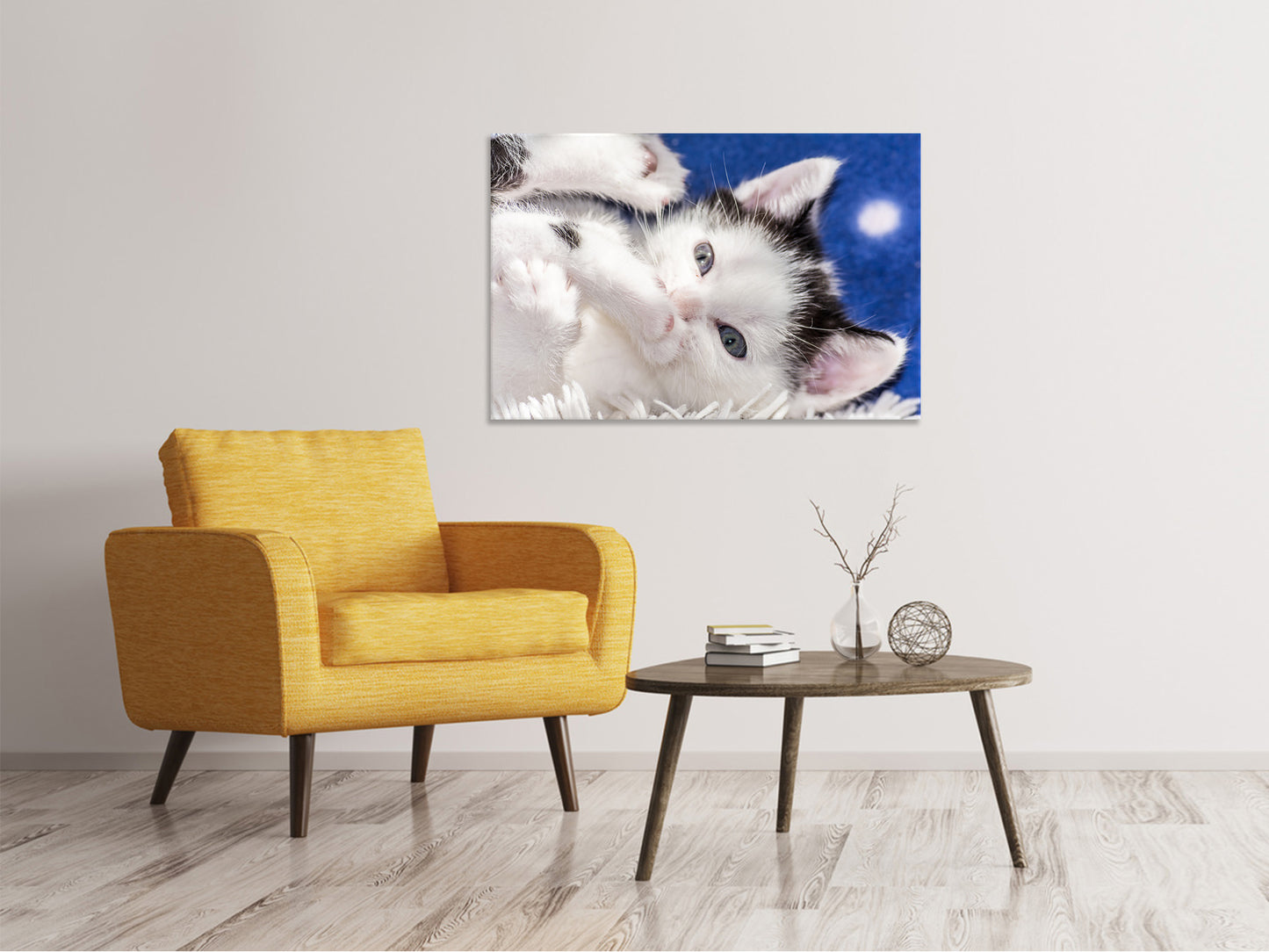 Leinwandbild Süsses Kitten