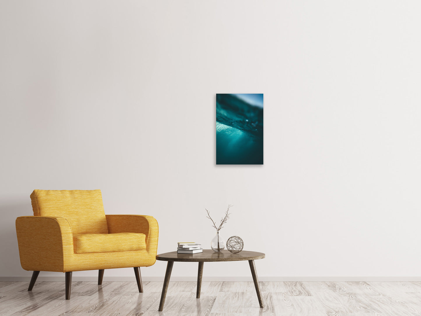 Leinwandbild Perspektive Wasser